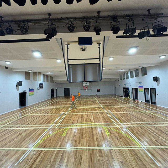 Basketball Court Line Markings